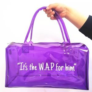 Purple spendanight bag